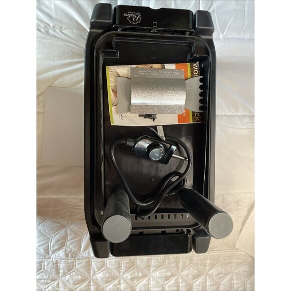 Wolfgang Puck Indoor/outdoor Reversible Grill Griddle With Stand New No Box - Picture 11 of 11